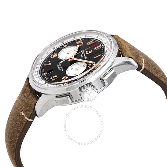 Breitling, Premier B01 Chronograph Automatic Black Dial Men's Watch