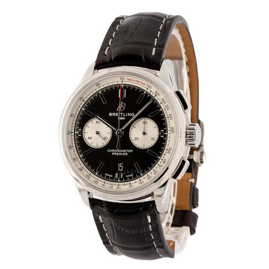 Breitling, Premier B01 Chronograph Automatic Black Dial Men's Watch