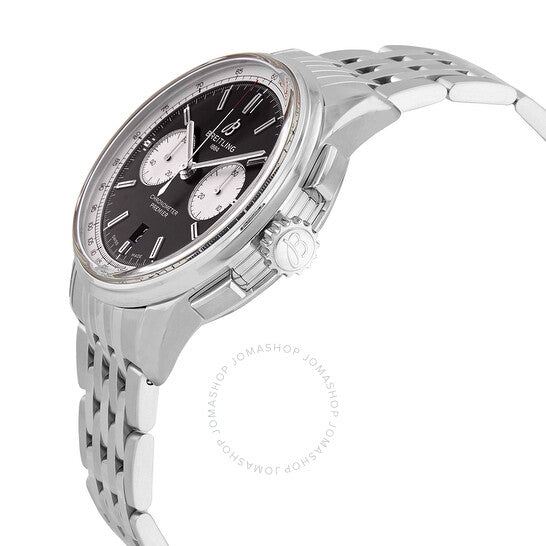 Breitling, Premier B01 Chronograph Automatic Black Dial Watch