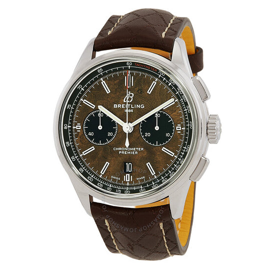 Breitling, Premier B01 Chronograph Automatic Brown Dial Men's Watch