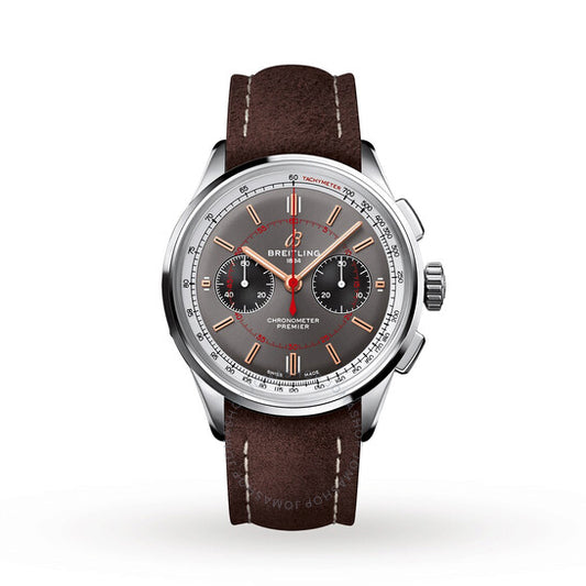 Breitling, Premier B01 Chronograph Automatic Grey Dial Men's Watch