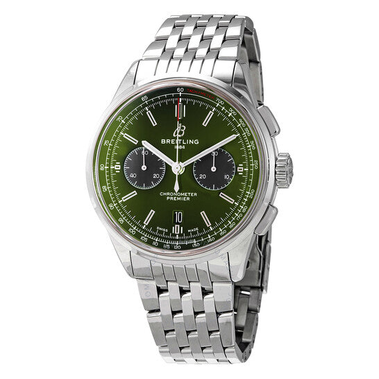Breitling, Premier Bentley Chronograph Automatic Green Dial Men's Watch