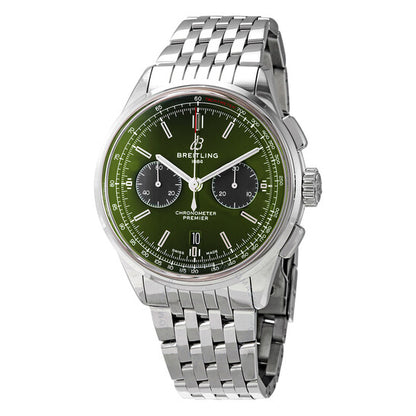 Breitling, Premier Bentley Chronograph Automatic Green Dial Men's Watch