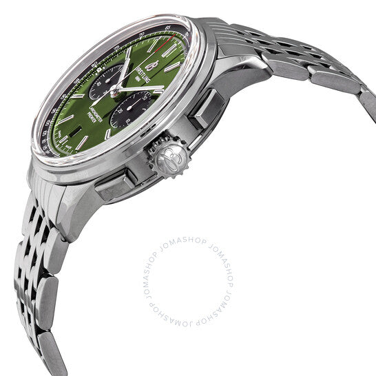 Breitling, Premier Bentley Chronograph Automatic Green Dial Men's Watch