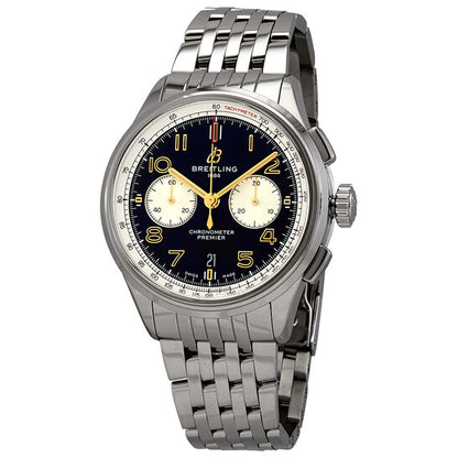 Breitling, Premier Chronograph Automatic Black Dial Men's Watch