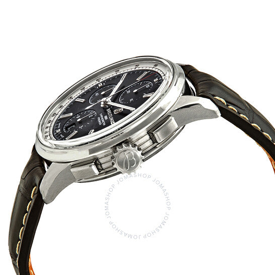 Breitling, Premier Chronograph Automatic Chronometer Black Dial Men's Watch