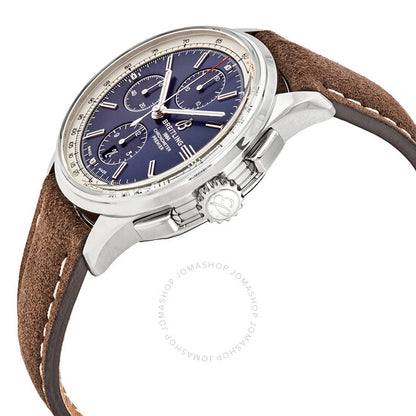 Breitling, Premier Chronograph Automatic Chronometer Blue Dial Men's Watch