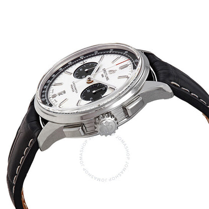 Breitling, Premier Chronograph Automatic Chronometer Silver Dial Men's Watch
