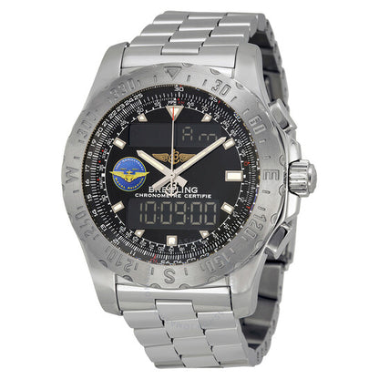 Breitling, Professional Airwolf Black Dial Stainless Steel Men's Watch