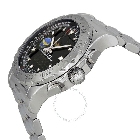 Breitling, Professional Airwolf Black Dial Stainless Steel Men's Watch