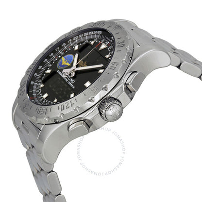 Breitling, Professional Airwolf Black Dial Stainless Steel Men's Watch