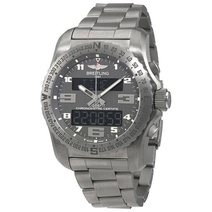 Breitling, Professional Cockpit Grey Dial Men's Watch EB5010B1-M532TI