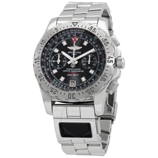 Breitling, Skyracer Chronograph Automatic Chronometer Black Dial Men's Watch