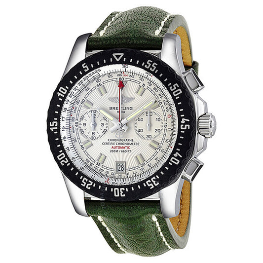 Breitling, Skyracer Raven Chronograph Automatic Silver Dial Men's Watch A2736434-G615
