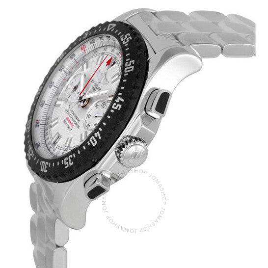 بريتلينغ، ساعة سكاي ريسر رافين للرجال بمينا فضي A2736434-G615SS