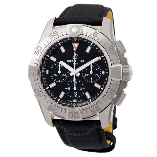 Breitling, Super Avenger 46 Chronograph Automatic Black Dial Men's Watch