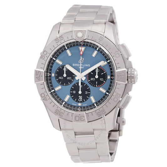 Breitling, Super Avenger B01 46mm Chronograph Automatic Blue Dial Men's Watch