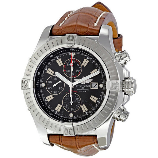 Breitling, Super Avenger Black Dial Automatic Chronograph Men's Watch A1337011-B907BRCT