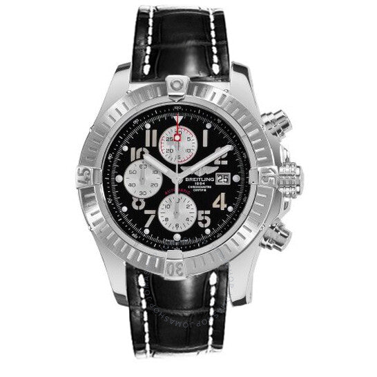 Breitling, Super Avenger Black Dial Chronograph Men's Watch BKLD