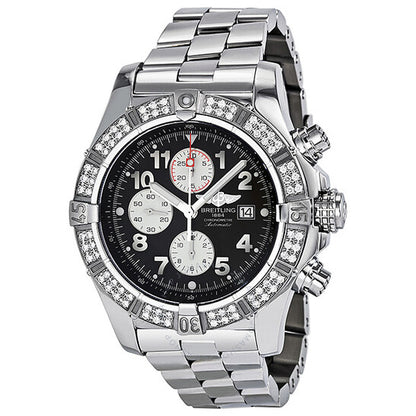 Breitling, Super Avenger Chronograph Black Dial Men's Watch