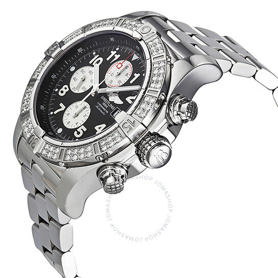 Breitling, Super Avenger Chronograph Black Dial Men's Watch