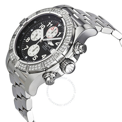 Breitling, Super Avenger Chronograph Black Dial Men's Watch