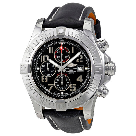 Breitling, Super Avenger II Black Dial Men's Watch A1337111/BC28BKLT