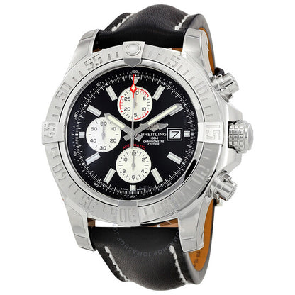 Breitling, Super Avenger II Black Dial Men's Watch A1337111/BC29BKLT