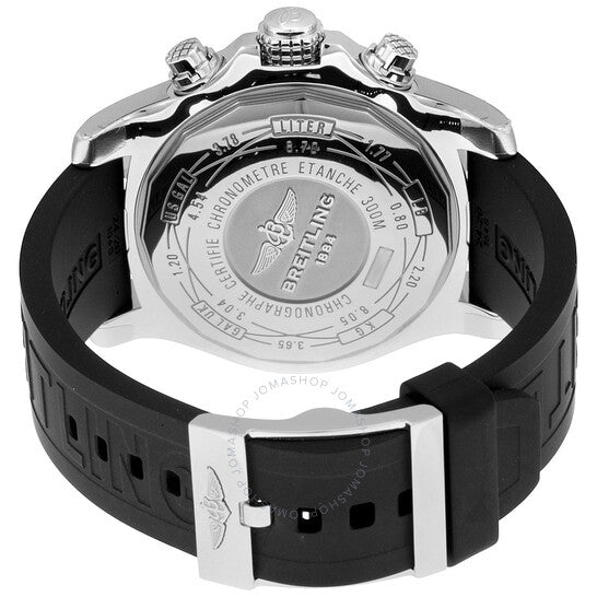 ساعة بريتلينغ سوبر أفينجر II المطاطية للرجال A1337111-BC28BKPT3