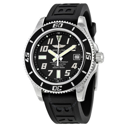 Breitling, Superocean 42 Automatic Black Dial Men's Watch A1736402-BA28