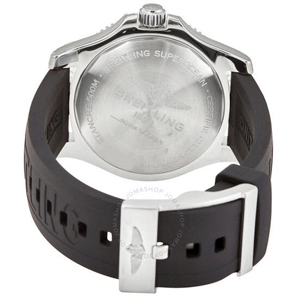 ساعة بريتلينج سوبر أوشن 42 أوتوماتيكية للرجال بمينا أسود