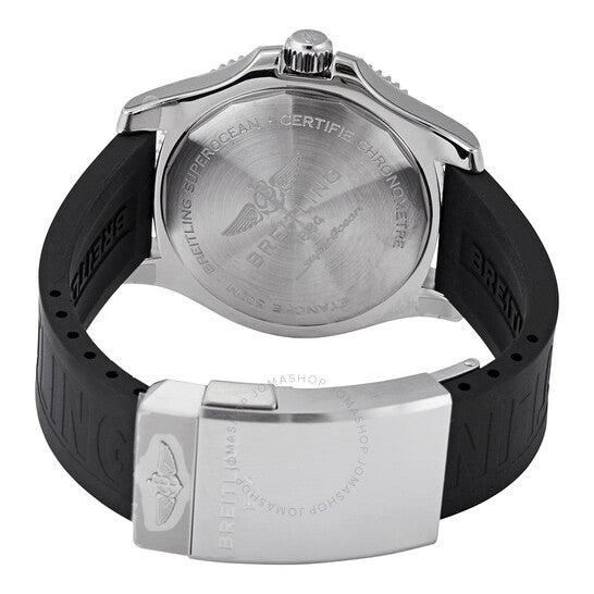 ساعة بريتلينج سوبر أوشن 42 أوتوماتيكية للرجال بمينا أسود