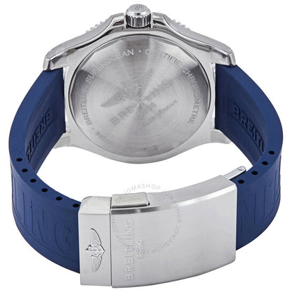 ساعة بريتلينج سوبر أوشن 42 أوتوماتيكية للرجال بمينا أبيض