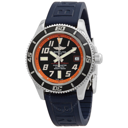 Breitling, Superocean 42 Black Dial Automatic Men's Watch A1736402-BA28BKPD