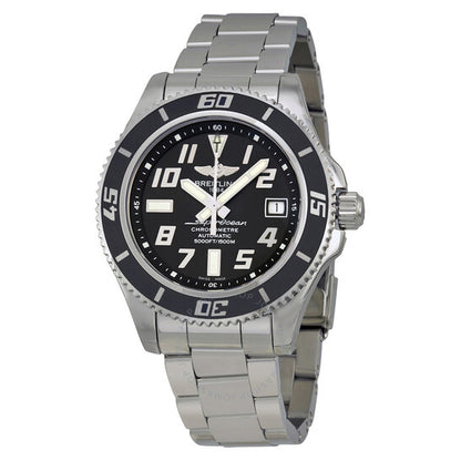 Breitling, Superocean 42 Automatic Black Dial Men's Watch A1736402-BA28SS