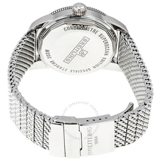 بريتلينغ، ساعة سوبر أوشن 42 للرجال بمينا أزرق A1732116-C832SS