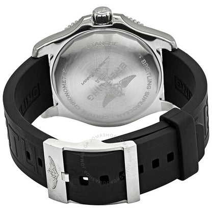 ساعة بريتلينج سوبر أوشن 44 أوتوماتيكية للرجال بمينا أسود