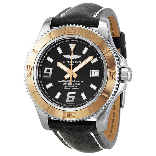 Breitling, Superocean 44 Automatic Black Dial Men's Watch C1739112-BA77BKLT