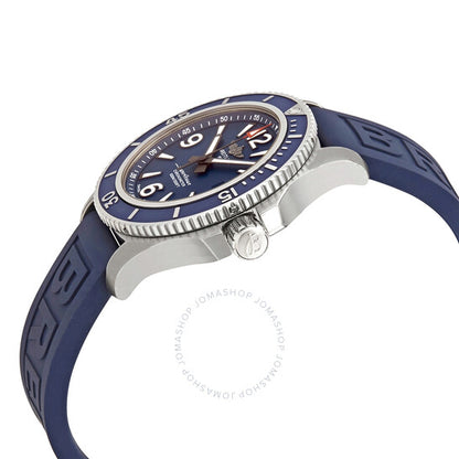 ساعة بريتلينج سوبر أوشن 44 أوتوماتيكية للرجال بمينا أزرق