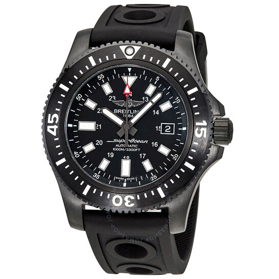 بريتلينغ، ساعة سوبر أوشن 44 أوتوماتيكية للرجال M1739313-BE92BKORT