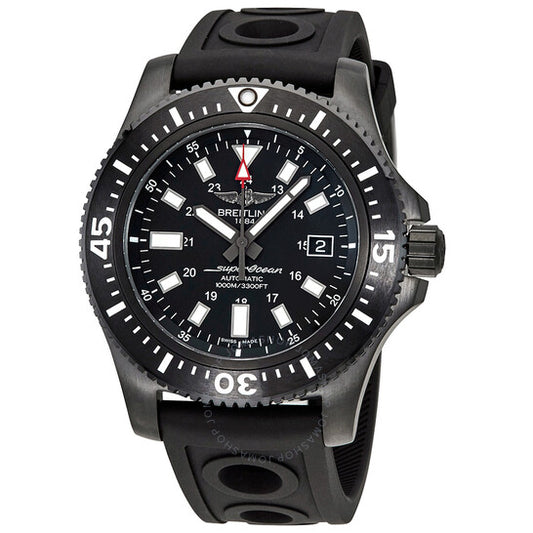 بريتلينغ، ساعة سوبر أوشن 44 أوتوماتيكية للرجال M1739313-BE92BKORT