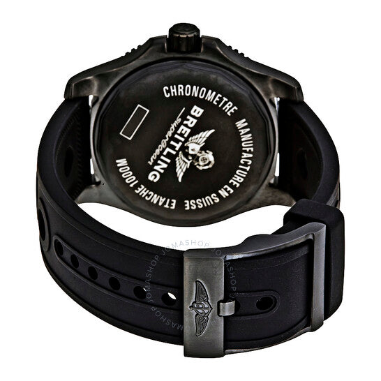 بريتلينغ، ساعة سوبر أوشن 44 أوتوماتيكية للرجال M1739313-BE92BKORT