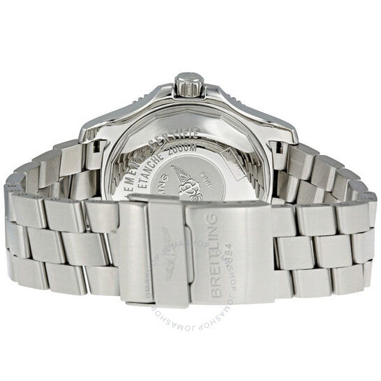 ساعة بريتلينج سوبر أوشن 44 أوتوماتيكية للرجال بمينا أسود