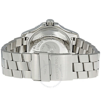 ساعة بريتلينج سوبر أوشن 44 أوتوماتيكية للرجال بمينا أسود