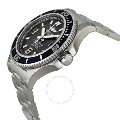 Breitling, Superocean 44 Automatic Black Dial Men's Watch A1739102-BA77SS