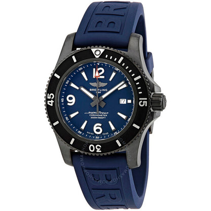 ساعة بريتلينج سوبر أوشن 46 أوتوماتيكية للرجال بمينا أزرق