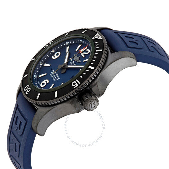 ساعة بريتلينج سوبر أوشن 46 أوتوماتيكية للرجال بمينا أزرق