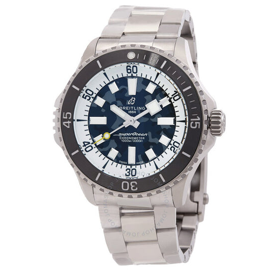 Breitling, Superocean 46mm Automatic Super Diver Camouflage Dial Men's Watch