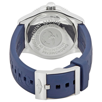 ساعة بريتلينج سوبر أوشن أوتوماتيكية للرجال بمينا أزرق