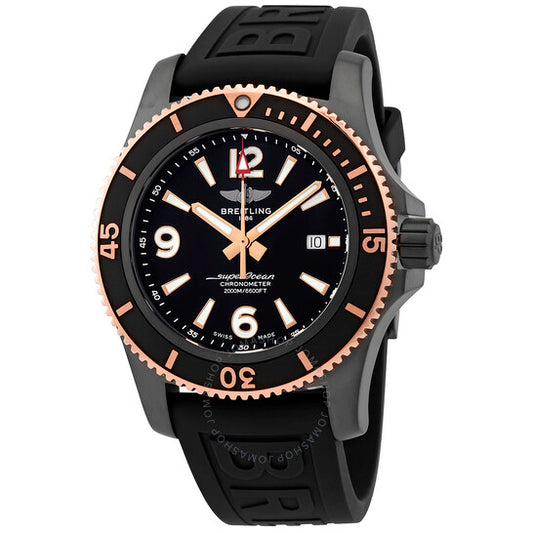 Breitling, Superocean Automatic Chronometer Black Dial 46 mm Men's Watch